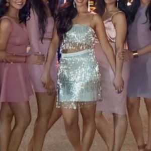 Tassel two piece outfit